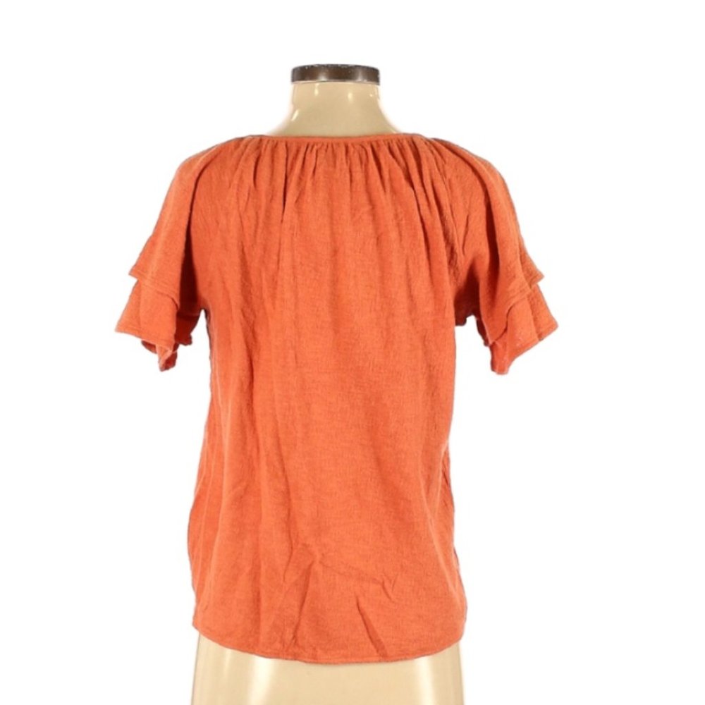 MADEWELL Texture & Thread | Tiered-Sleeve Top - Picture 7 of 9